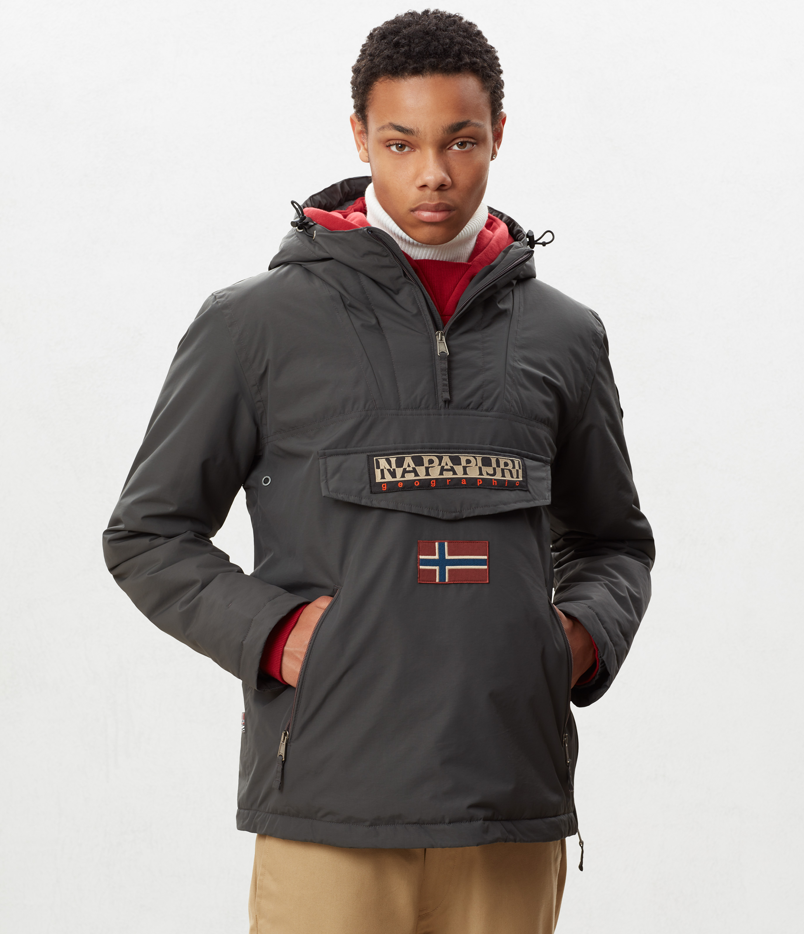 RAINFOREST POCKET DARK GREY SOLID