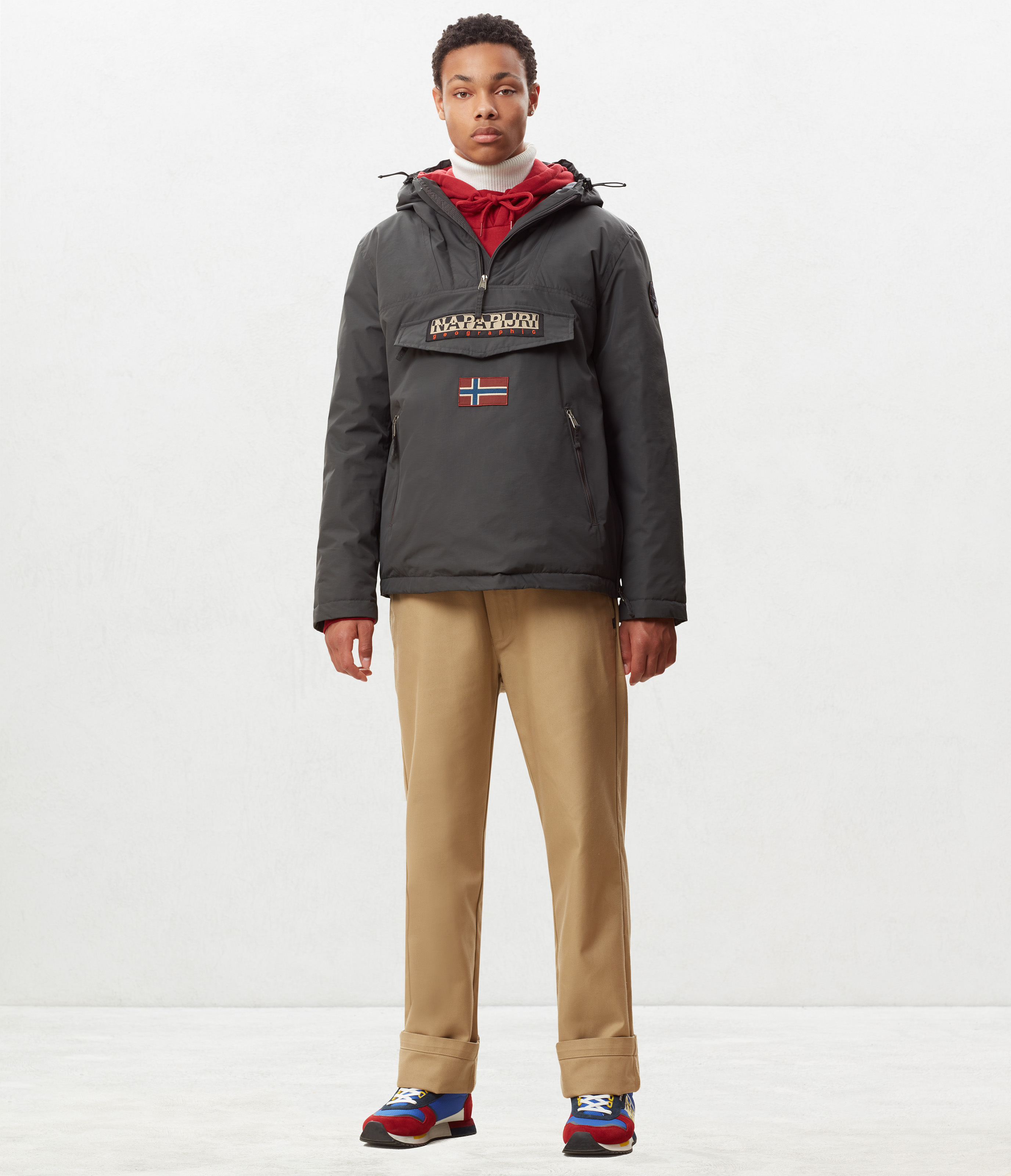 RAINFOREST POCKET DARK GREY SOLID