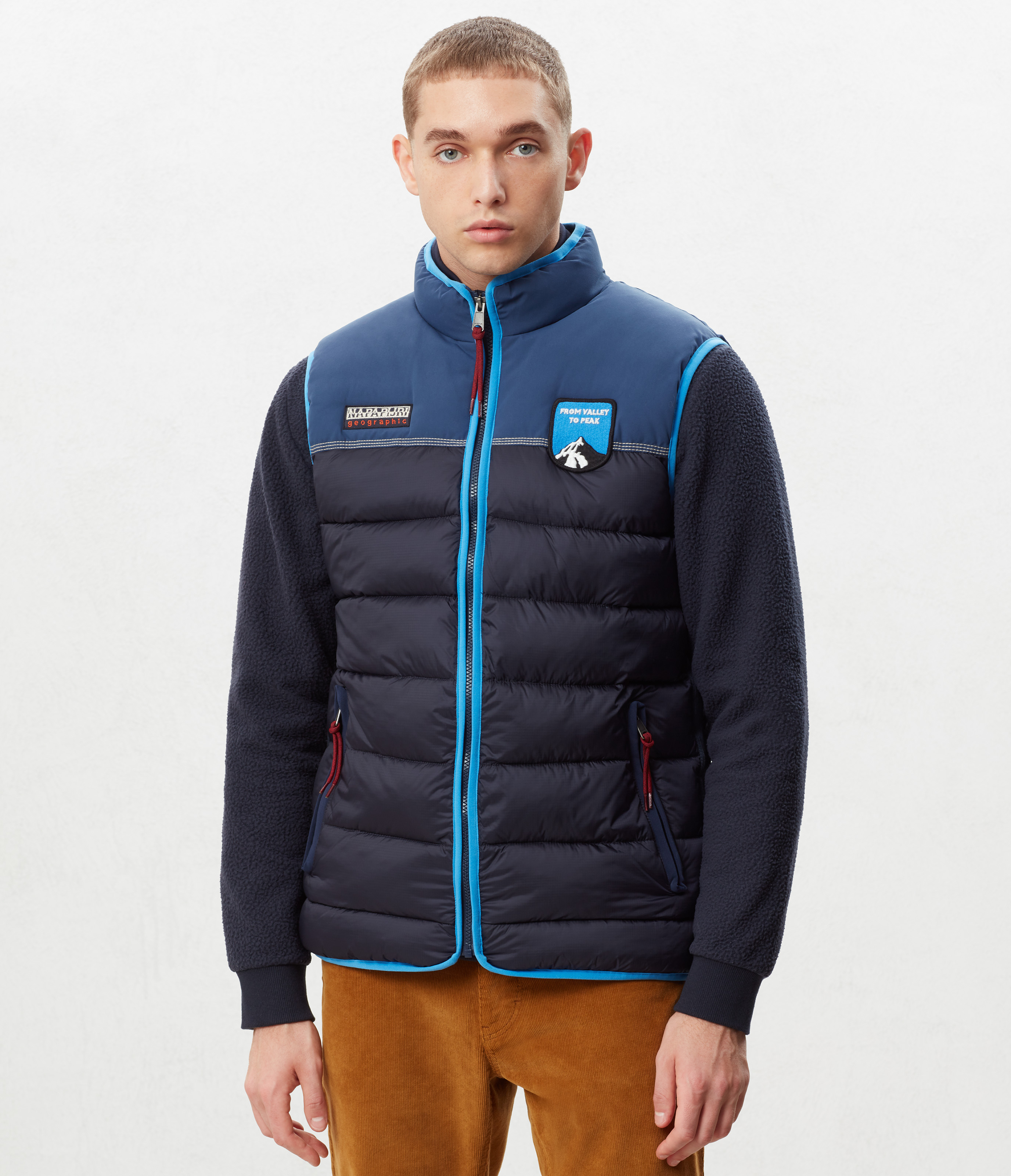 ARIC VEST BLU MARINE