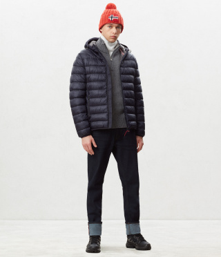 AERONS HOOD 1 BLU MARINE