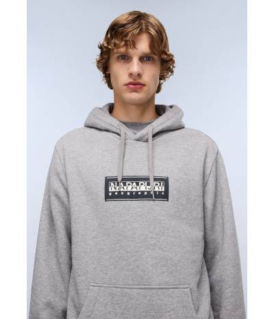B-BOX LOGO H MEDIUM GREY MELANGE 