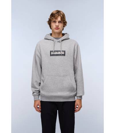 B-BOX LOGO H MEDIUM GREY MELANGE 