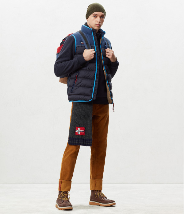 ARIC VEST BLU MARINE