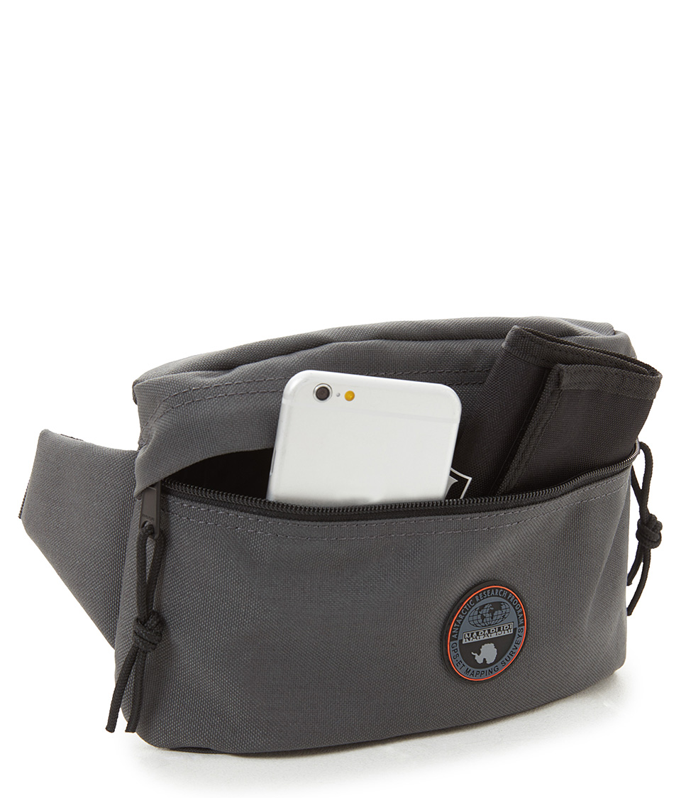 HOYAL BUM BAG DARK GREY SOLID 