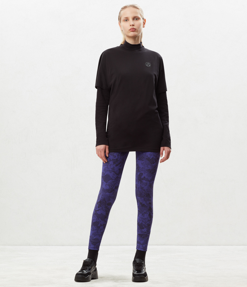 MOEH W PRINT VIOLET CAMO FL6