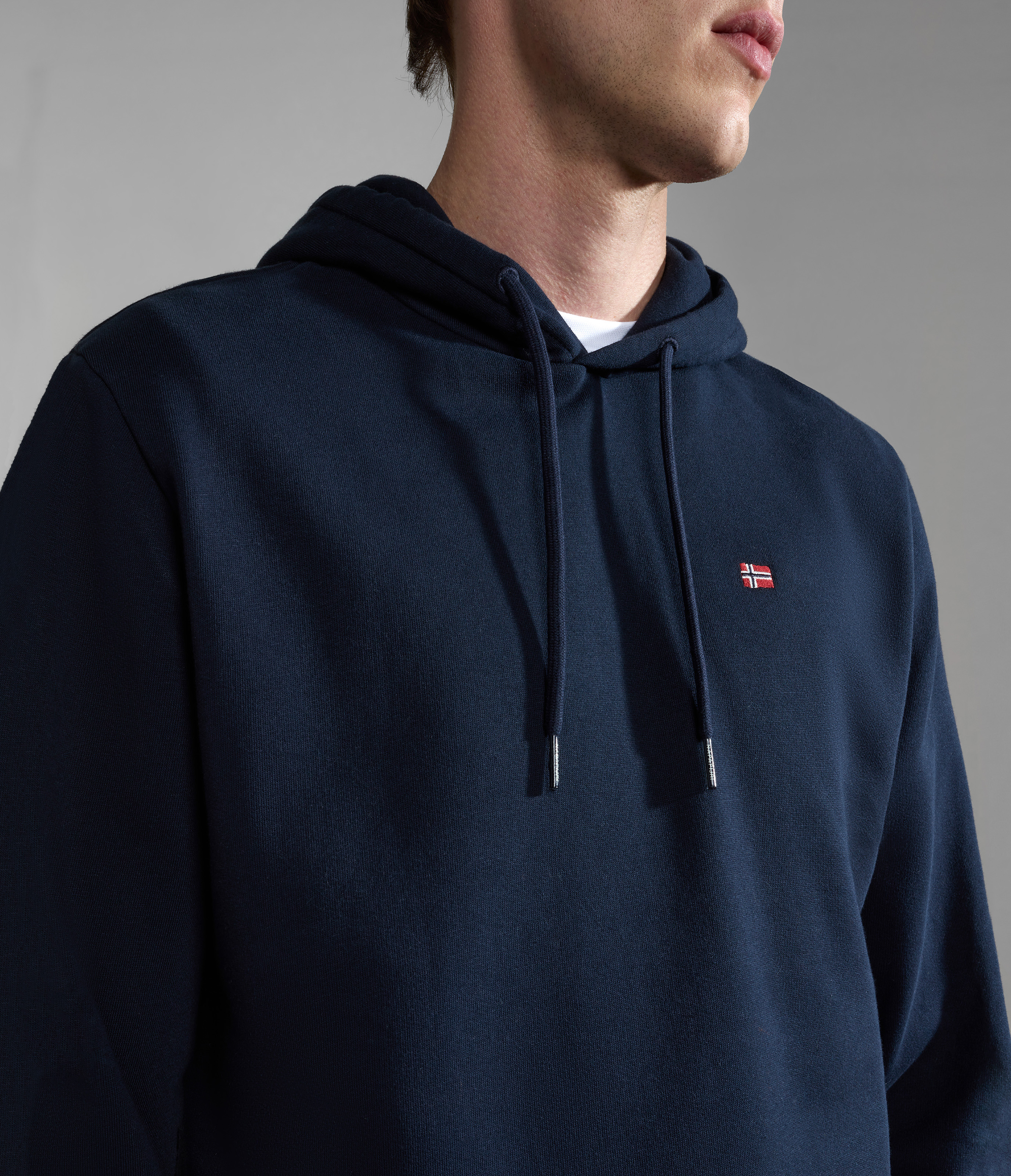 BALIS HOOD BLU MARINE
