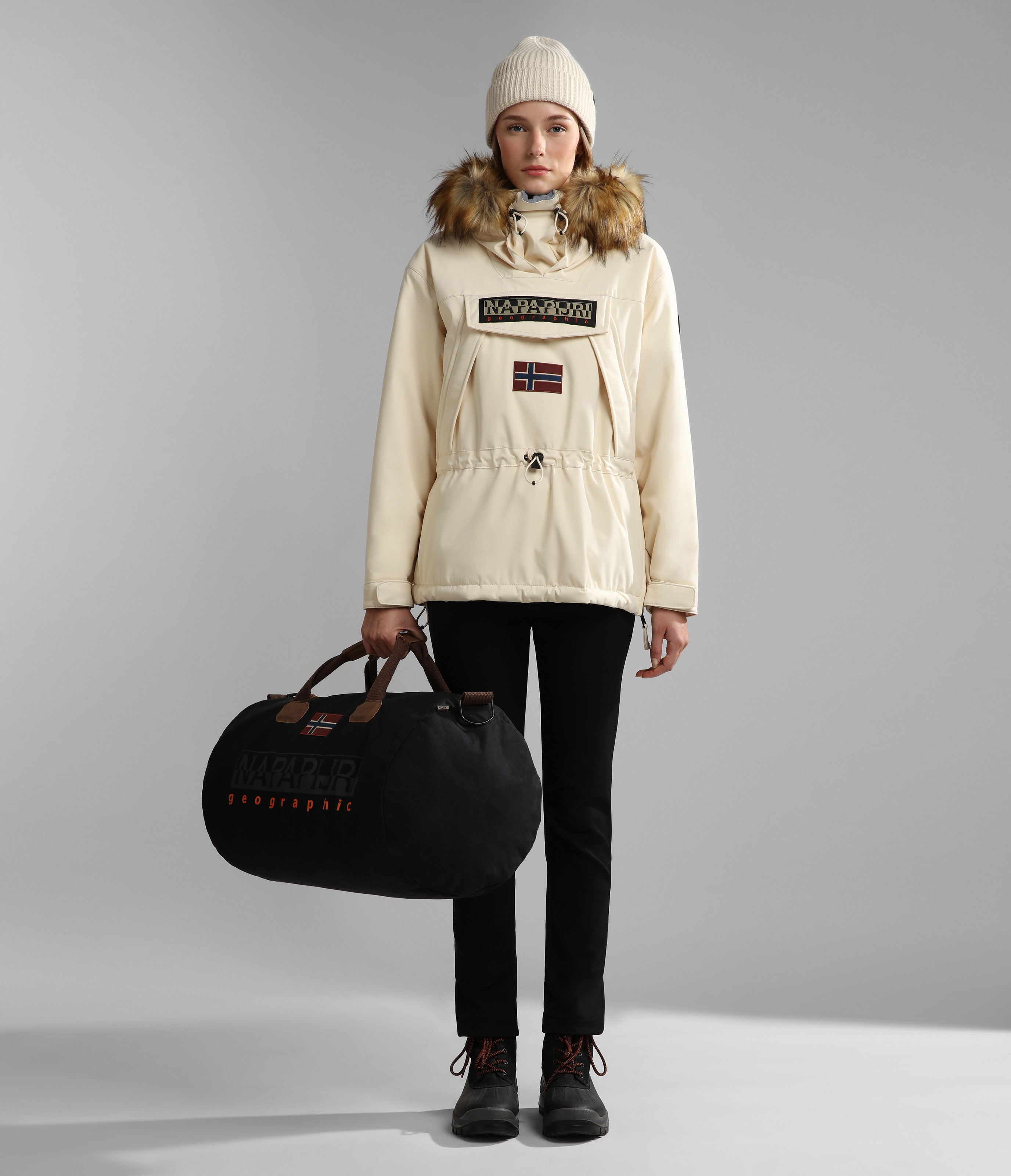 SKIDOO WOM EF 4 WHITECAP GRAY