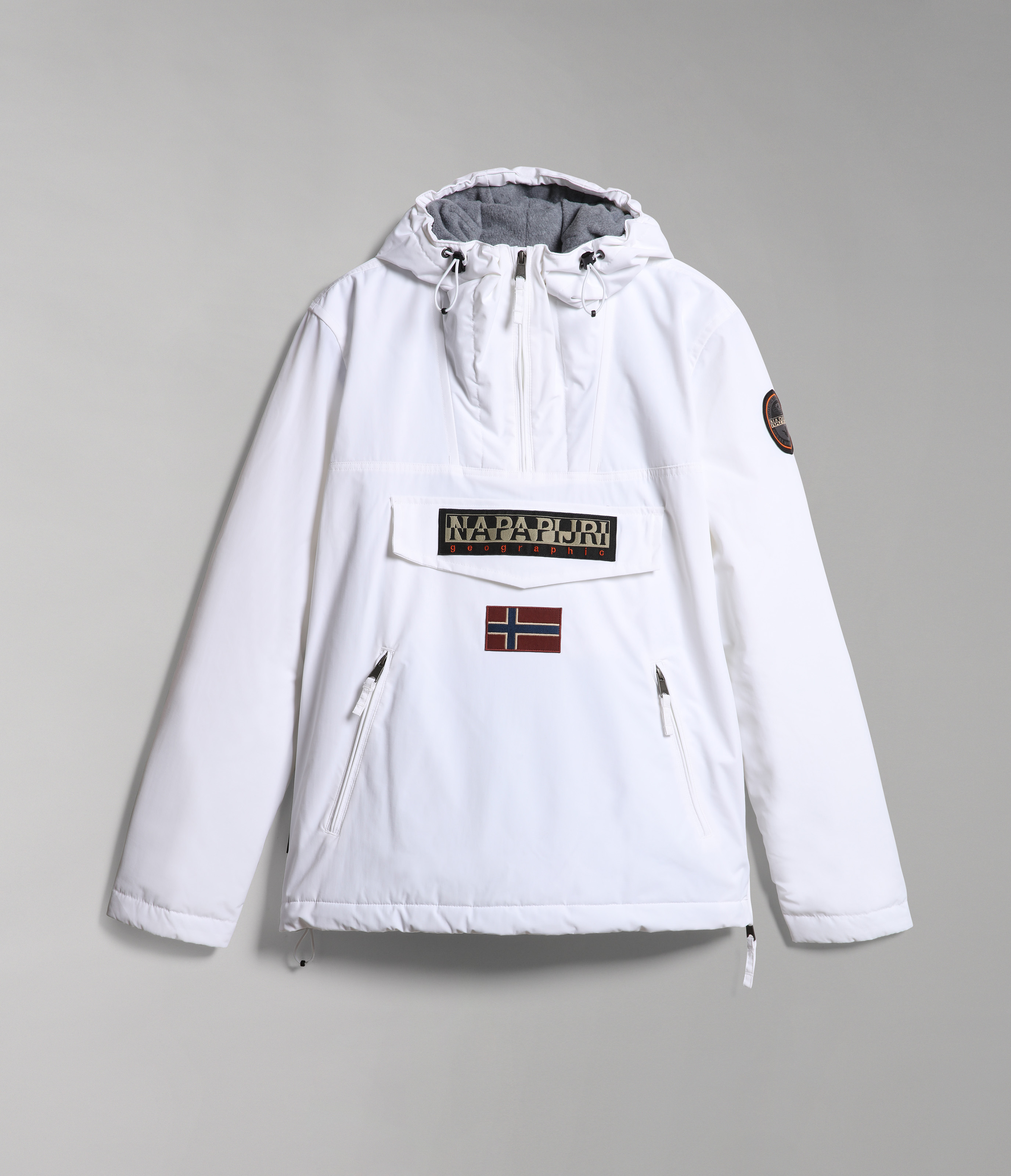 Napapijri Rainforest Pocket White Napapijri Giubbotto Bianco