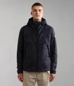 CIRCULAR PARKA BLU MARINE 