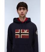 B-ARCHIVE SWEAT H BLU MARINE 