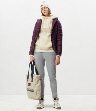 AERONS WOM HOOD 1 PURPLE WINE