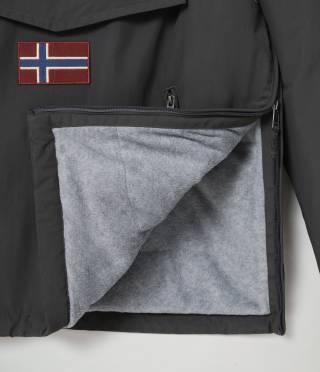 RAINFOREST POCKET 1 DARK GREY SOLID
