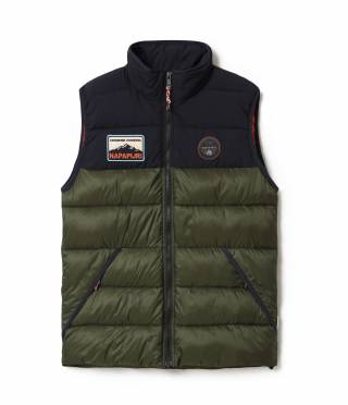 ATER VEST GREEN DEPTHS 