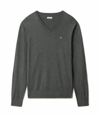 DECATUR V 3 DARK GREY MELANGE