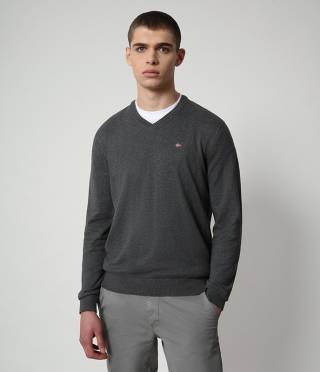DECATUR V 3 DARK GREY MELANGE