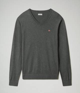 DECATUR V 3 DARK GREY MELANGE