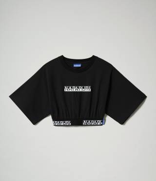 S-BOX CROPPED WIDE BLACK 041 