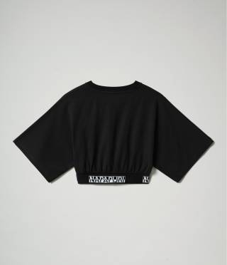 S-BOX CROPPED WIDE BLACK 041 