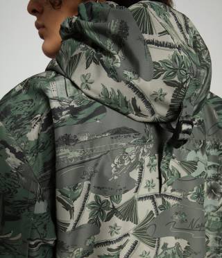 RAINFOREST S PRINT 2 CAMO GREEN F3V