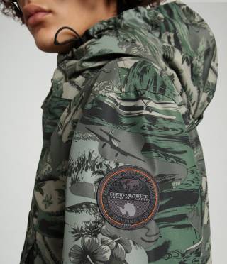 RAINFOREST S PRINT 2 CAMO GREEN F3V