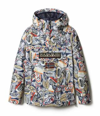 RAINFOREST S PRINT 2 LT BLUE AO F4A