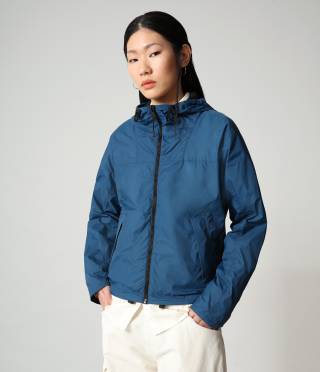 A-CIRCULAR JKT W POSEIDON BLUE 