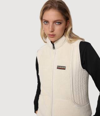 YUPIK VEST W WHITECAP GRAY