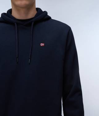 BALIS HOOD BLU MARINE