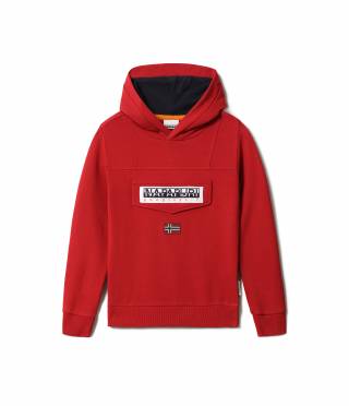 K BURGEE SUM OLD RED 094