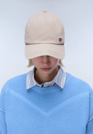 F-NEW FALIS CAP WHITE WHISPER 