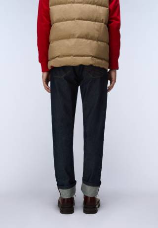 L-KIENE REGULAR 1 SLASH RAW DENIM 