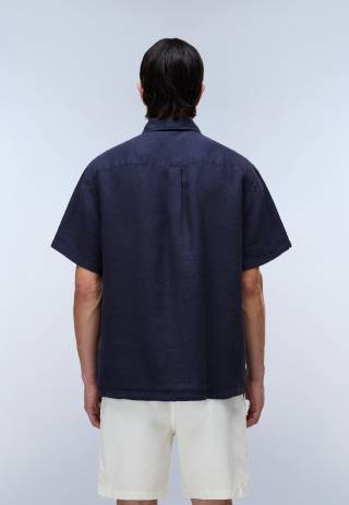 G-LINEN SS 1 BLU MARINE 