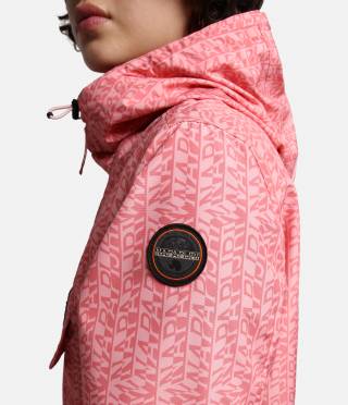 RAINFOREST S W PRT 3 PINK AOP FAF