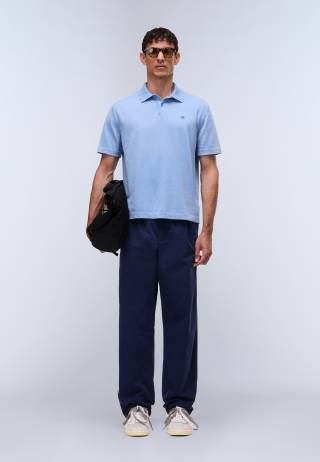 D-HUDSON POLO SS BLUE JASPER B9A 