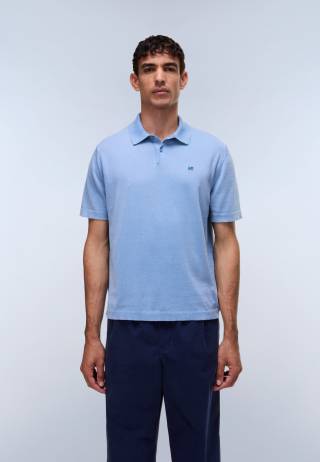 D-HUDSON POLO SS BLUE JASPER B9A 