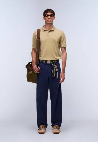 D-HUDSON POLO SS KELP N2D 