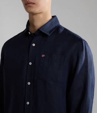 G-CRETON LS BLU MARINE