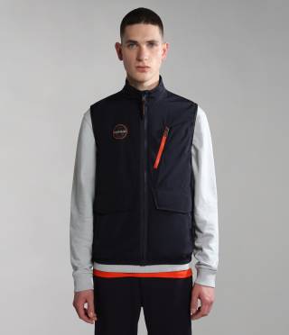 A-RIONAPO VEST BLU MARINE