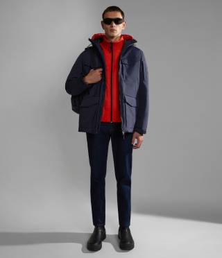 20-22 FIELD JACKET BLU MARINE