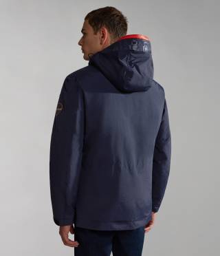 20-22 FIELD JACKET BLU MARINE 