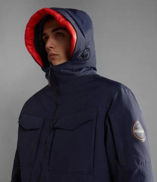 20-22 FIELD JACKET BLU MARINE 