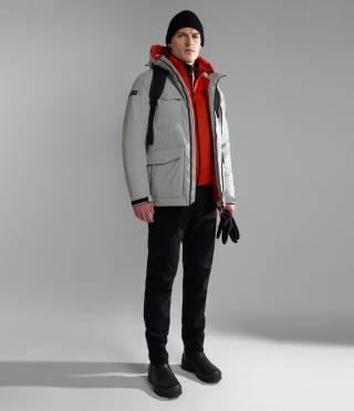 20-22 FIELD JACKET GRAY GHOST