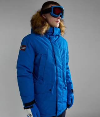 A-DNA EXPLORER PARKA BLUE CLASSIC
