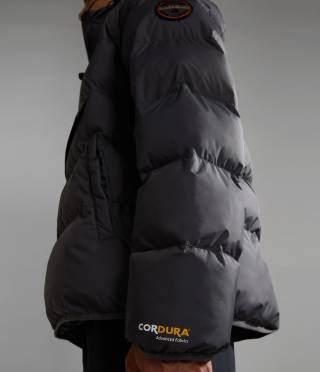 RAINFOREST OP WI PUF DARK GREY SOLID