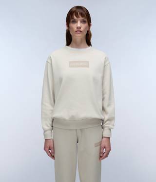 B-BOX LOGO C W BEIGE SILVR N90