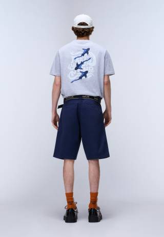 S-ELIOR SS LIGHT GREY MELANGE 