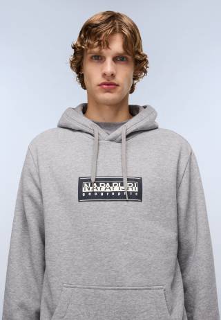 B-BOX LOGO H MEDIUM GREY MELANGE 