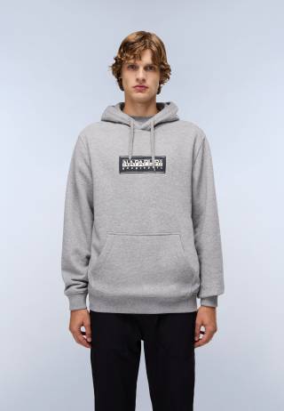 B-BOX LOGO H MEDIUM GREY MELANGE 