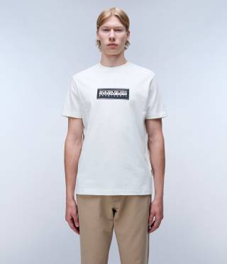 S-BOX LOGO SS WHITE HERON 