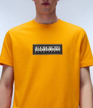S-BOX LOGO SS ORANGE MARIGOLD